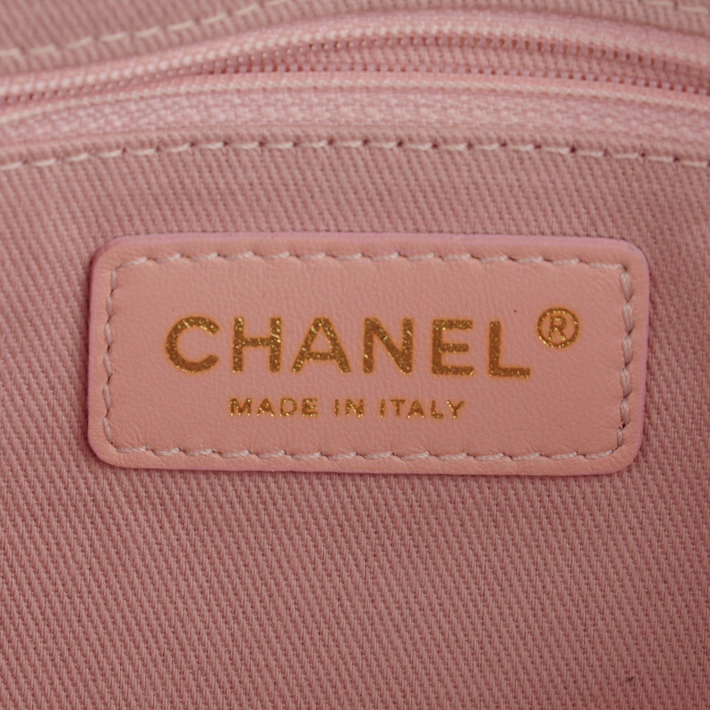 Fabric Patchwork Medium Flap Bag Pink