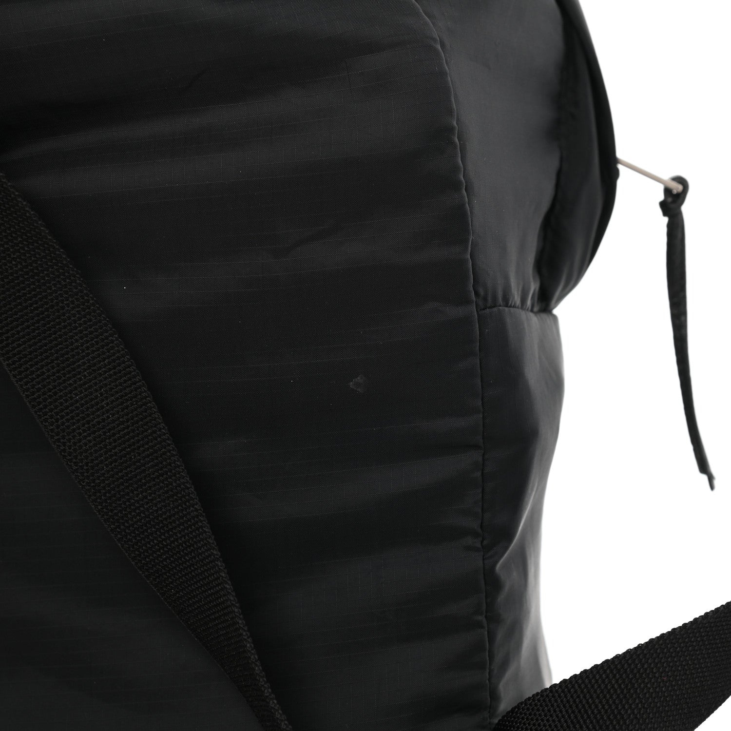 Saint Laurent Nylon City Fold Up Backpack Belt Bag Black 34 of 37