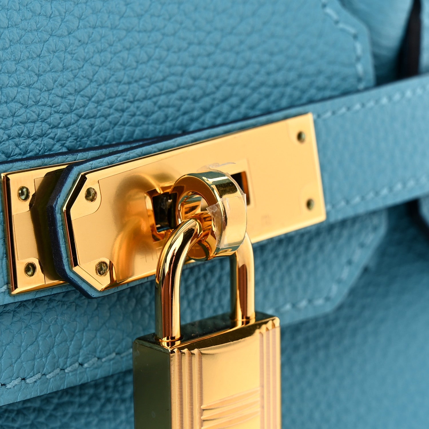 Hermes Togo Birkin 30 Blue Du Nord 12 of 13