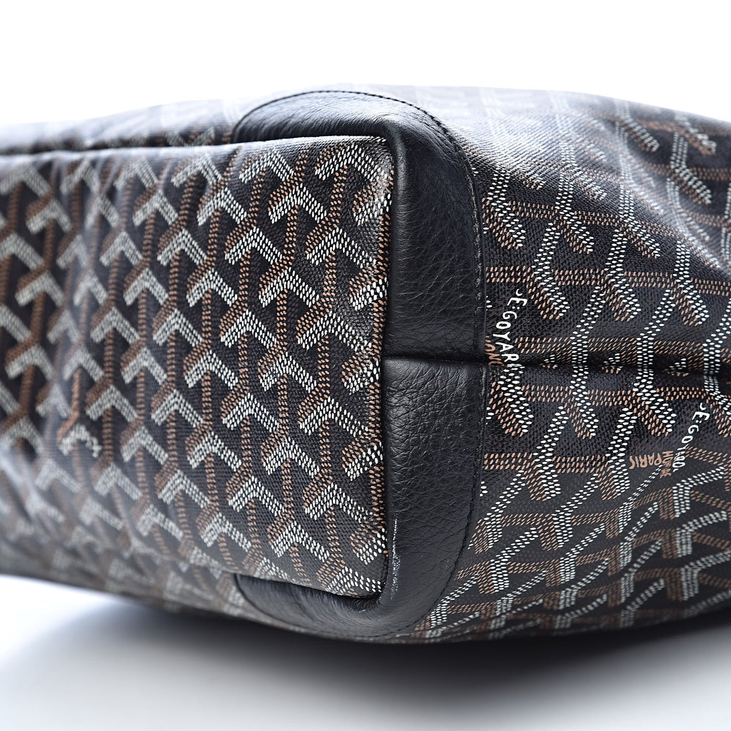 Goyardine Grenadines Hobo Black