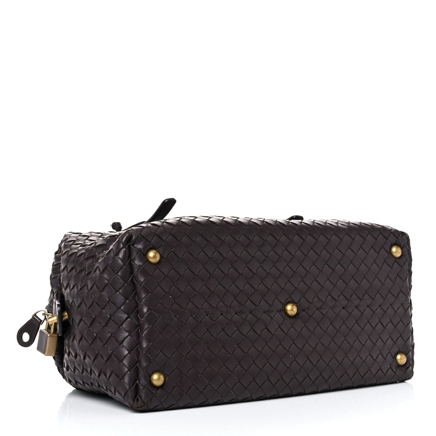 Nappa Intrecciato Montaigne Bag Ebano