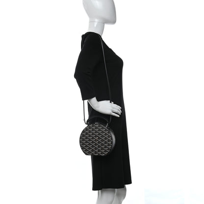 Goyard Goyardine Alto Hatbox Black 2 of 9