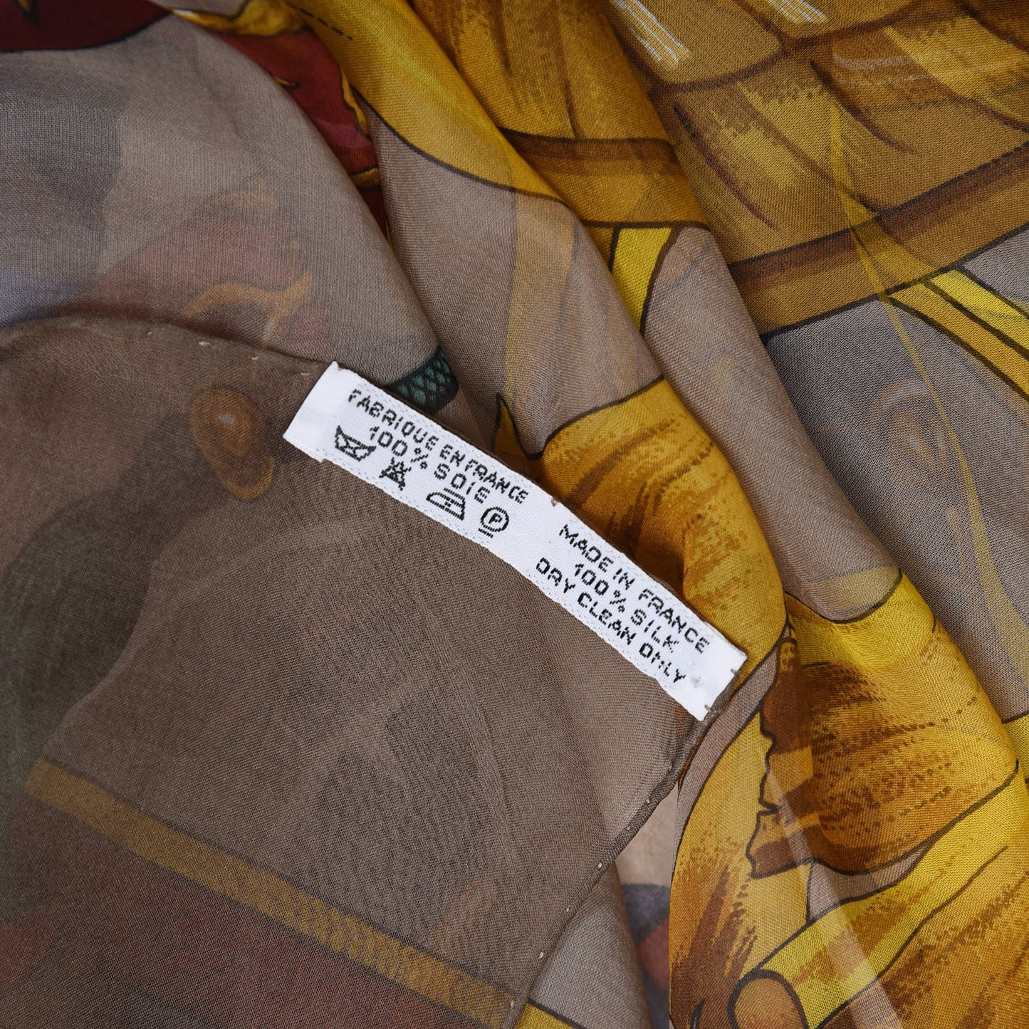 Silk Chiffon Daimyo Princes Du Soleil Levant Shawl 140