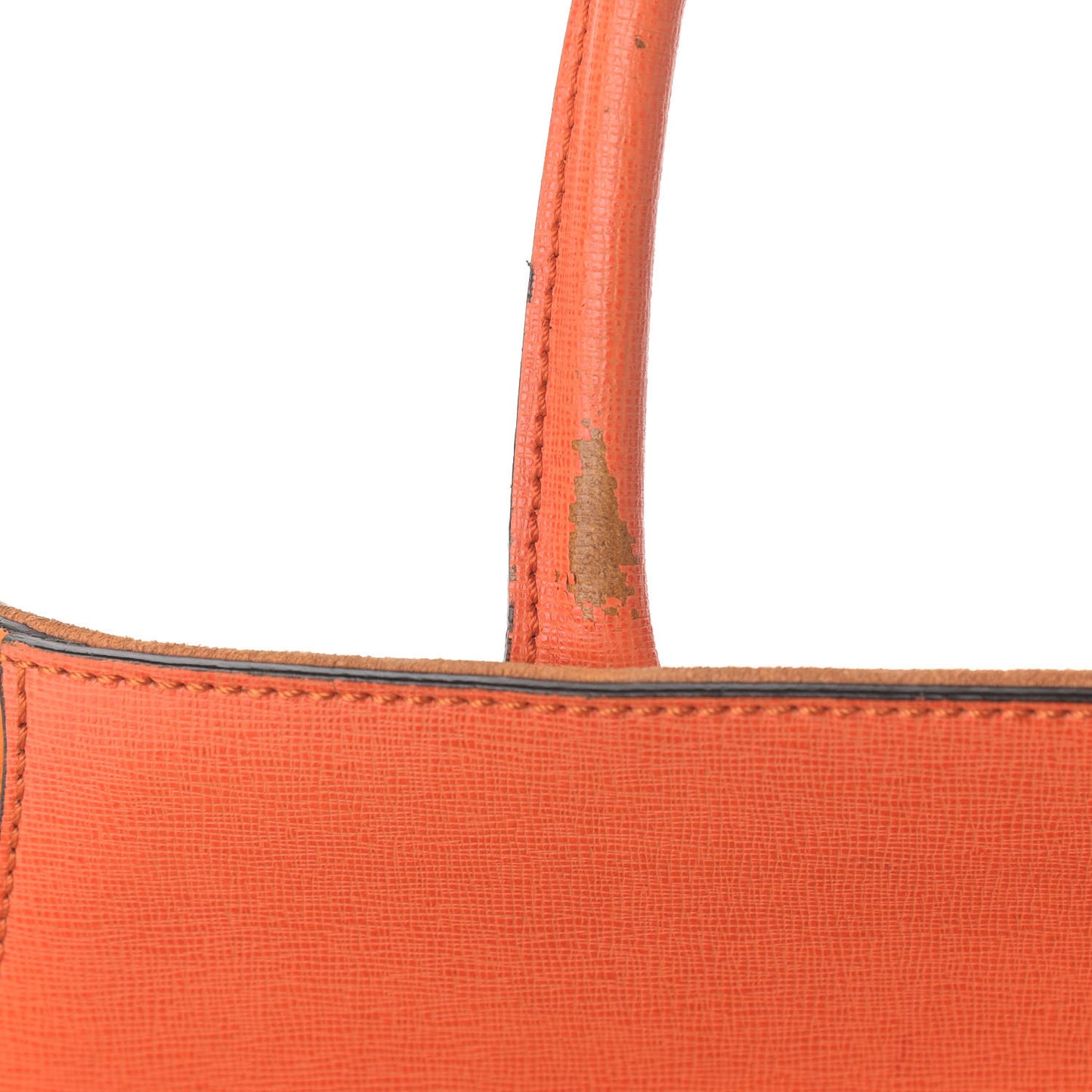 Vitello Elite Regular 2Jours Tote Arancio
