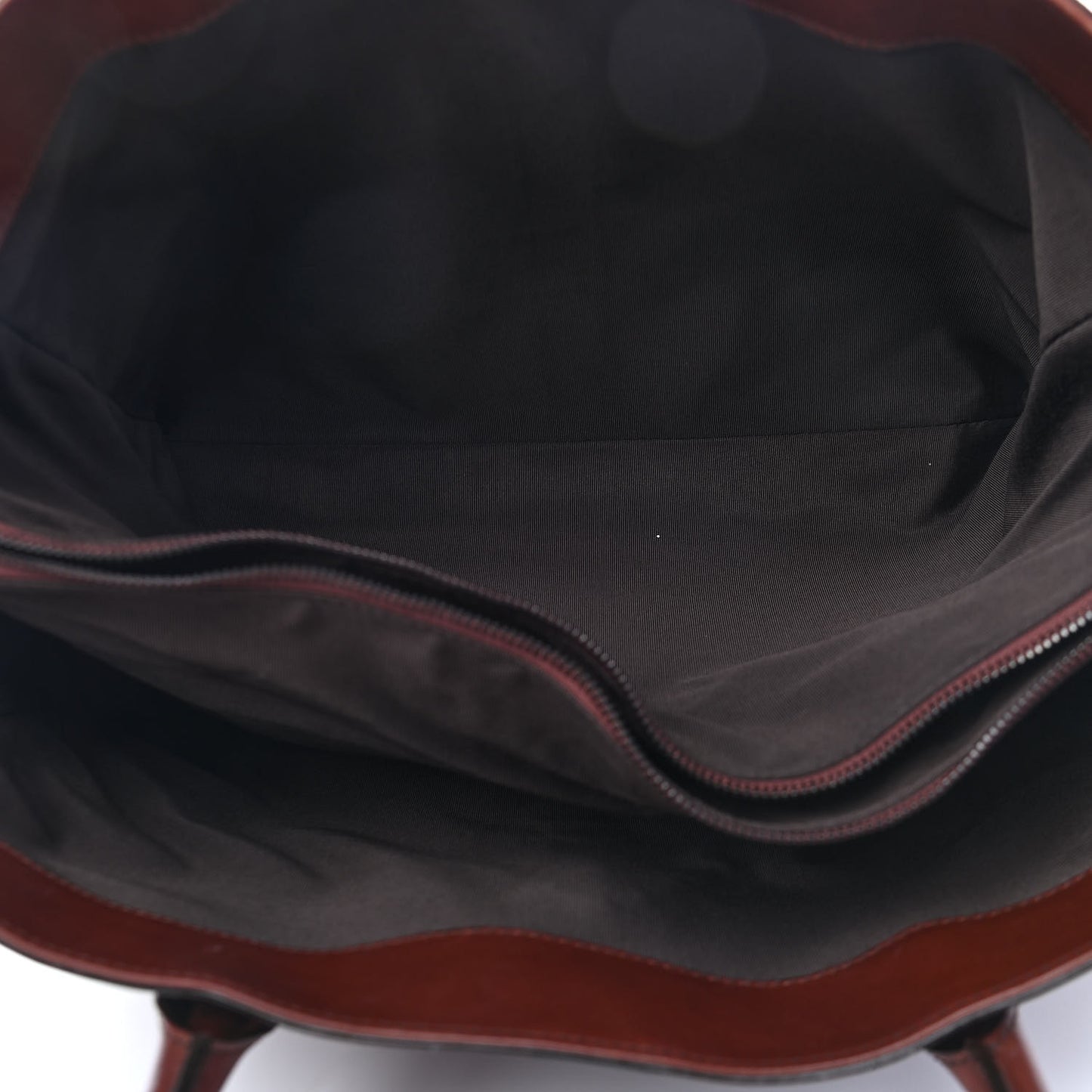 Calfskin CC Tote Brown