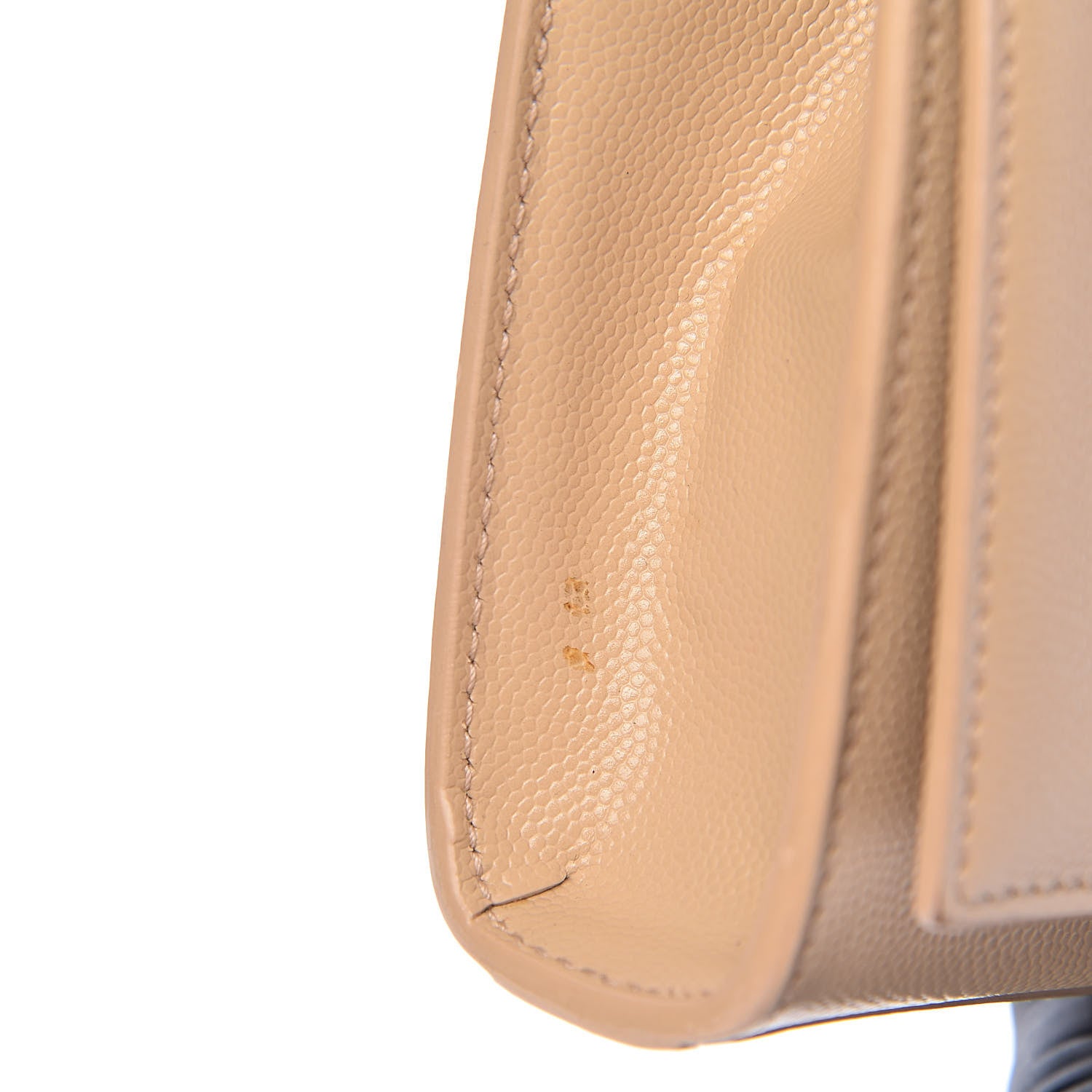 Saint Laurent Grain De Poudre Small Monogram Kate Satchel Nude Powder 10 of 15