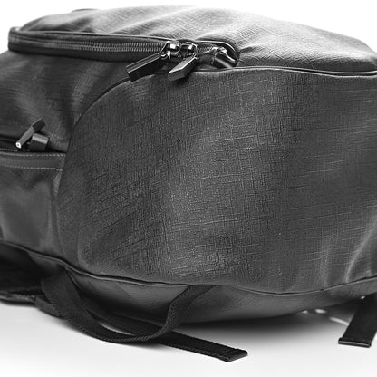 Gucci Coated Canvas Interlocking G Travel Backpack Black 9 of 15