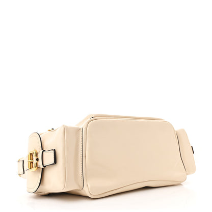 Chloe Shiny Calfskin Medium Double Carrry Camera Bag Sweet Beige 4 of 10