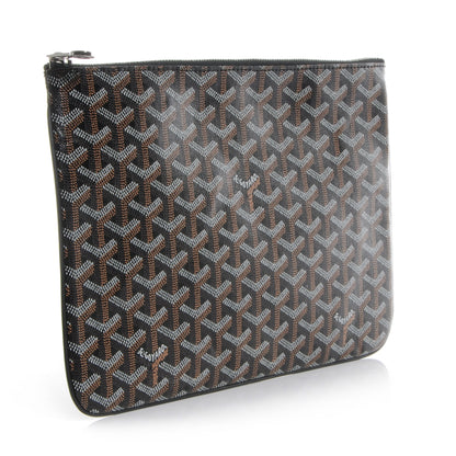 Goyard Goyardine Senat Pochette MM Black 3 of 8
