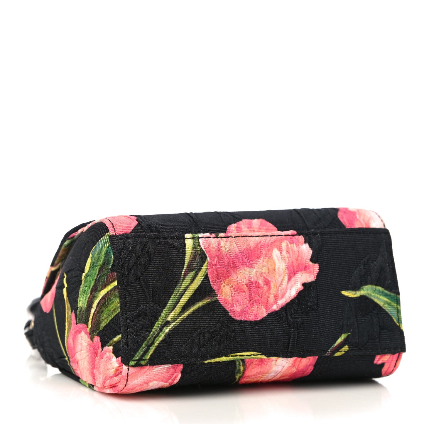 Brocade Childrens Tulip Print Miss Sicily Satchel Black Multicolor