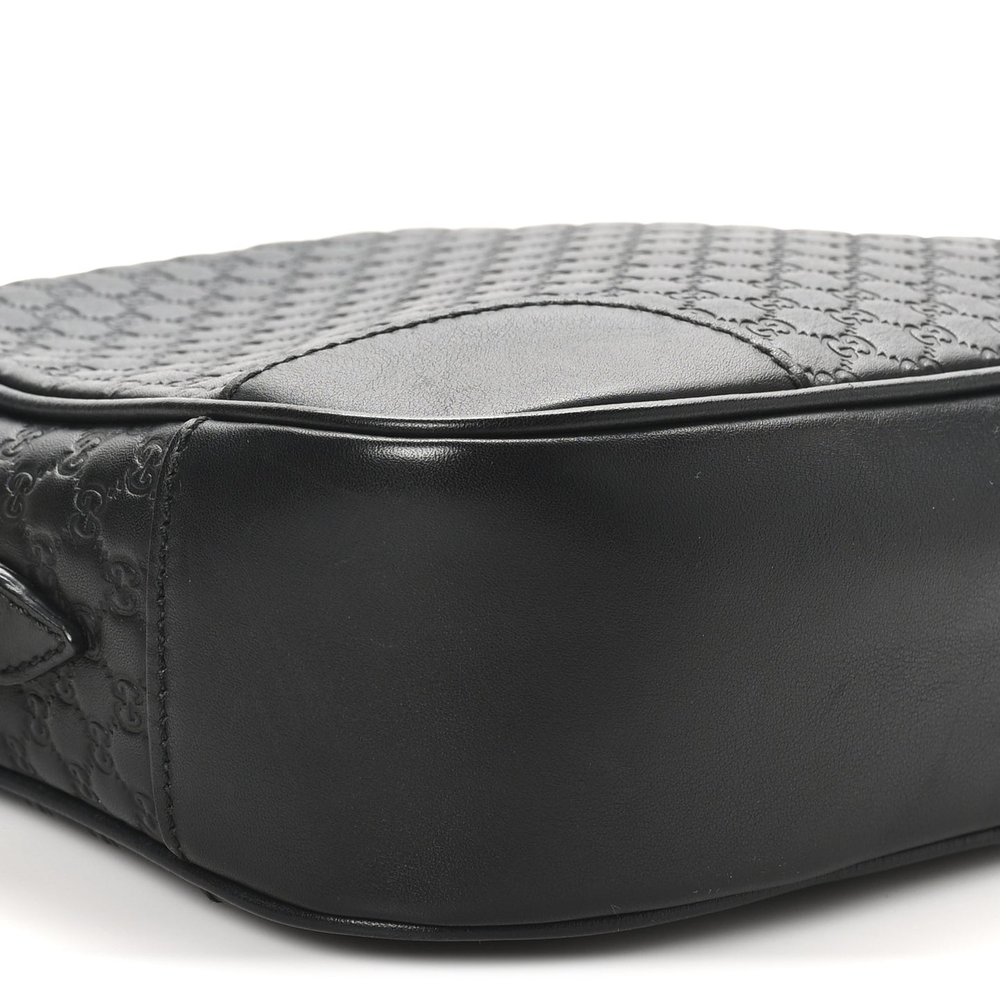 Microguccissima Mini Bree Messenger Bag Black
