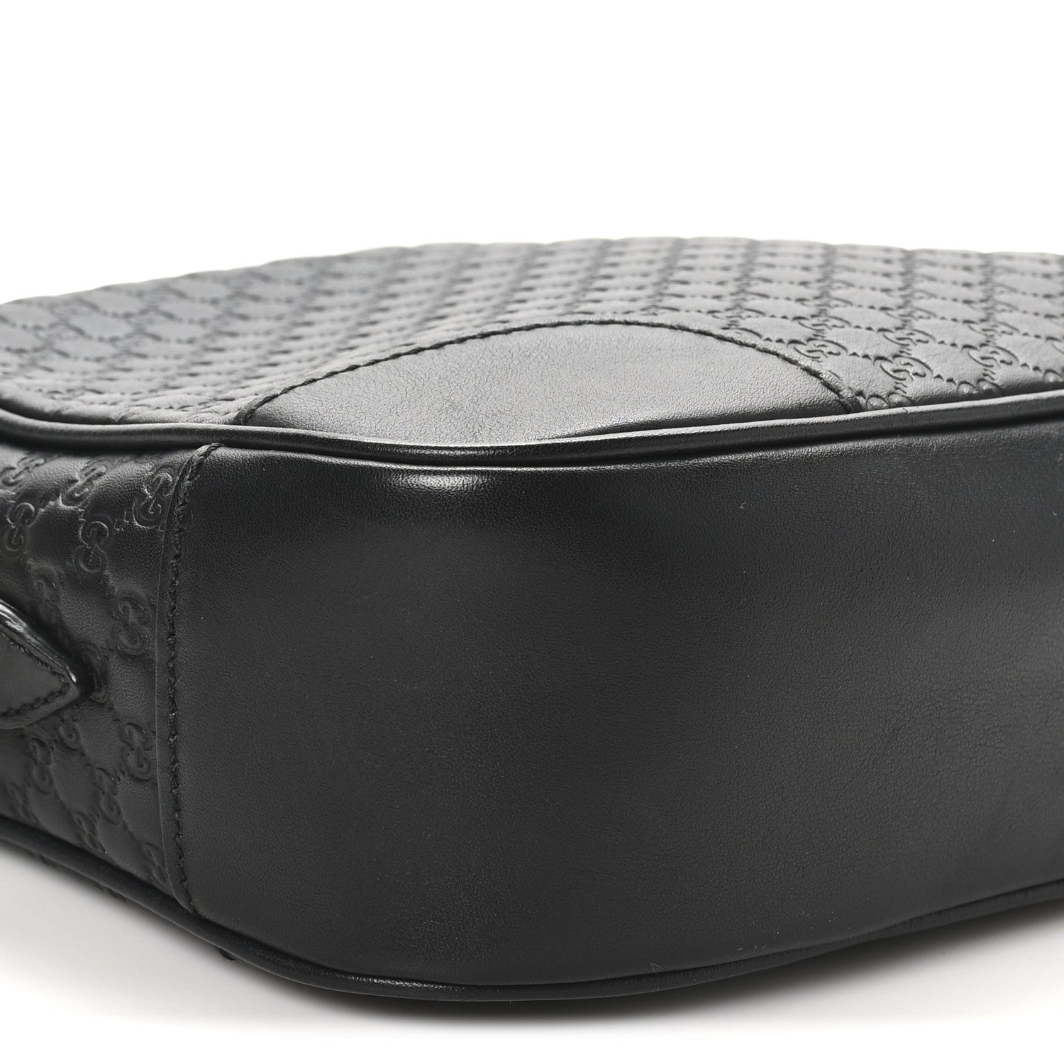 Gucci Microguccissima Mini Bree Messenger Bag Black 9 of 10