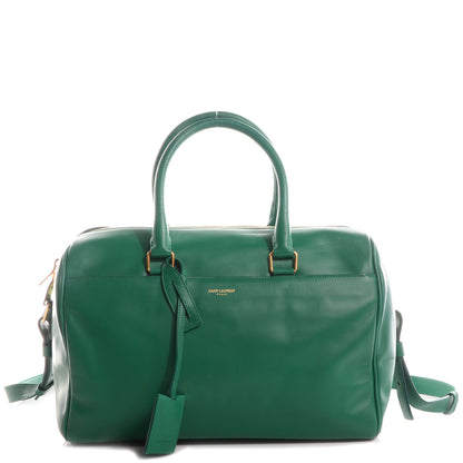 Saint Laurent Calfskin Leather Classic Duffle 6 Green 1 of 8
