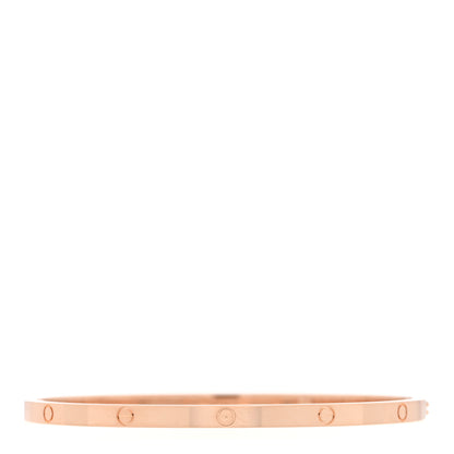 Cartier 18K Pink Gold Small LOVE Bracelet 19 1 of 6