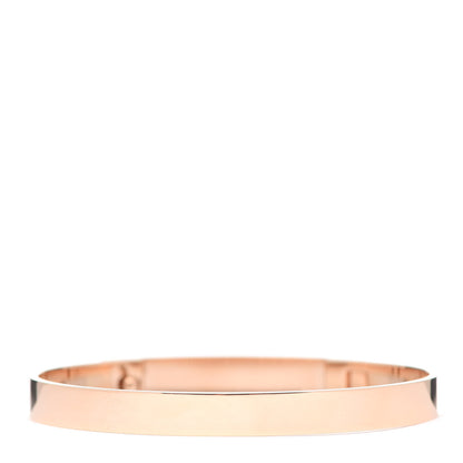Hermes 18K Rose Gold Diamond PM Collier De Chien Bracelet SH 3 of 6