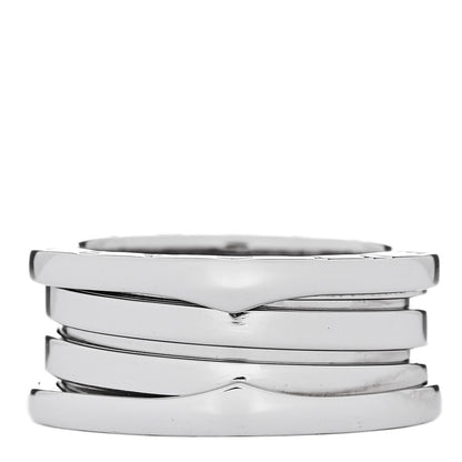 Bulgari 18K White Gold B.Zero1 Three-Band Ring 53 6.25 3 of 4