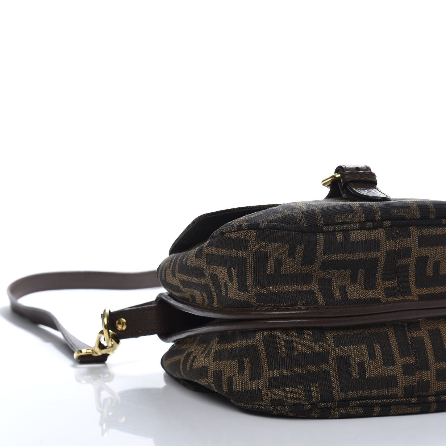 Zucca Vitello Artic Shoulder Bag Tobacco Castagna