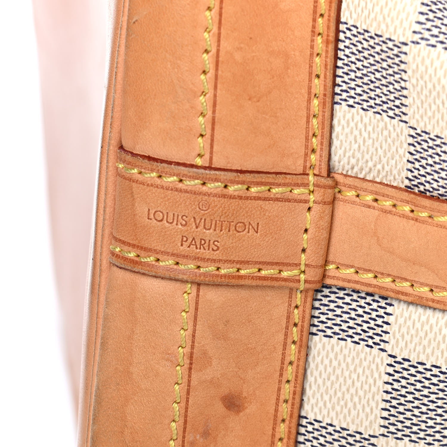 Louis Vuitton Damier Azur Noe 6 of 9