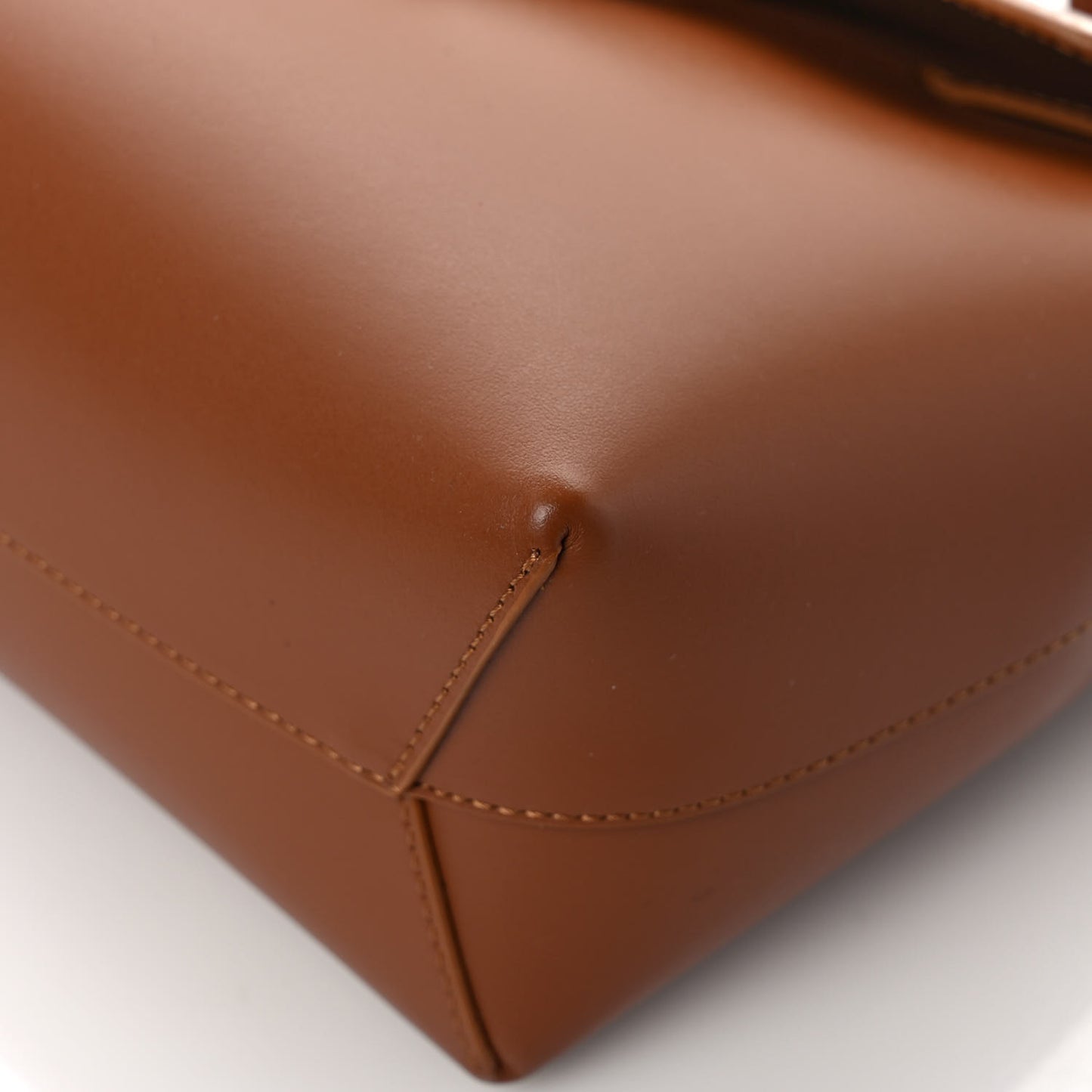 Calfskin Mini Lady Bag Camello Rosa