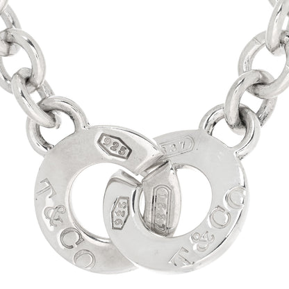 Tiffany Sterling Silver 1837 Circle Clasp Necklace 4 of 4