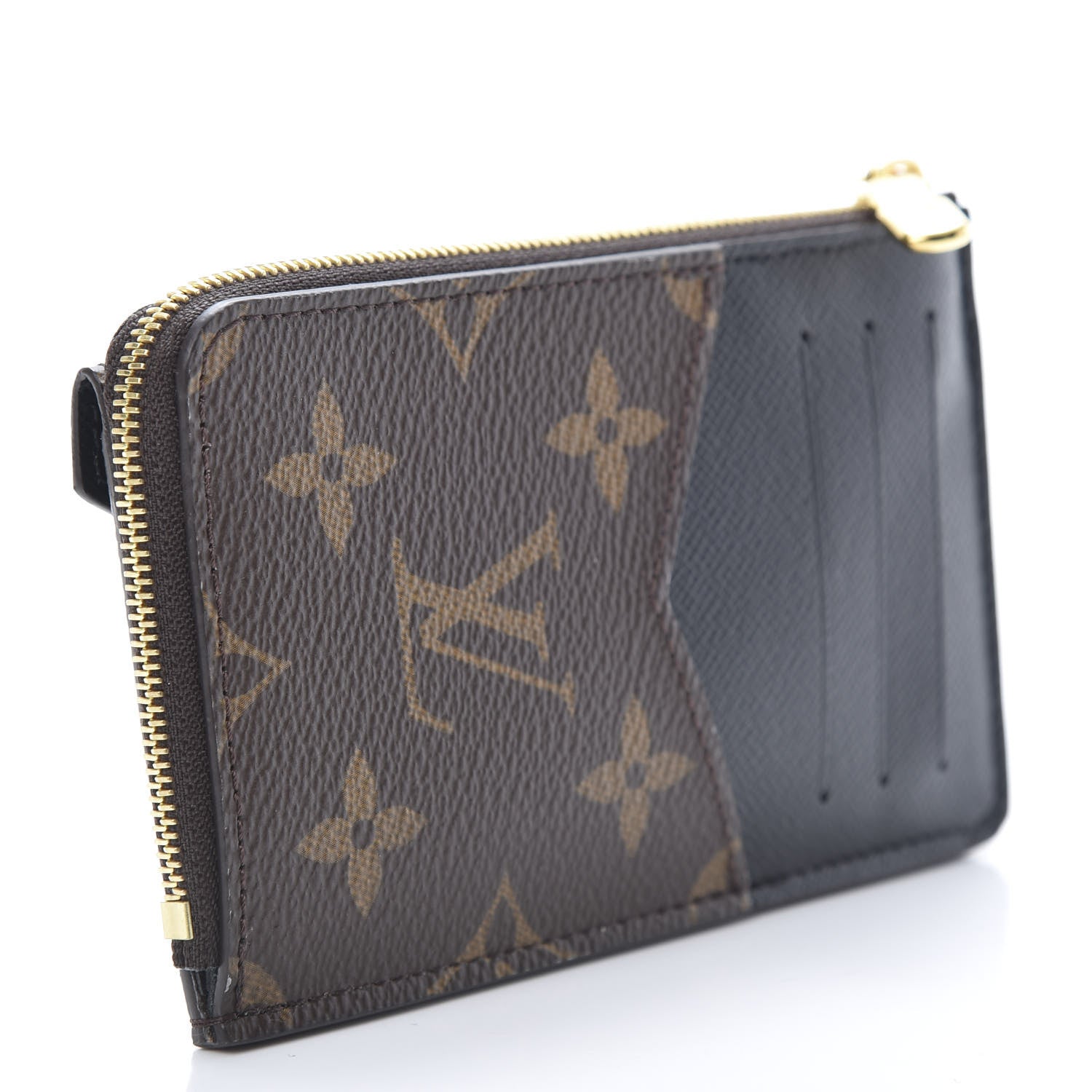 Louis Vuitton Monogram Recto Verso Card Holder Black 3 of 8