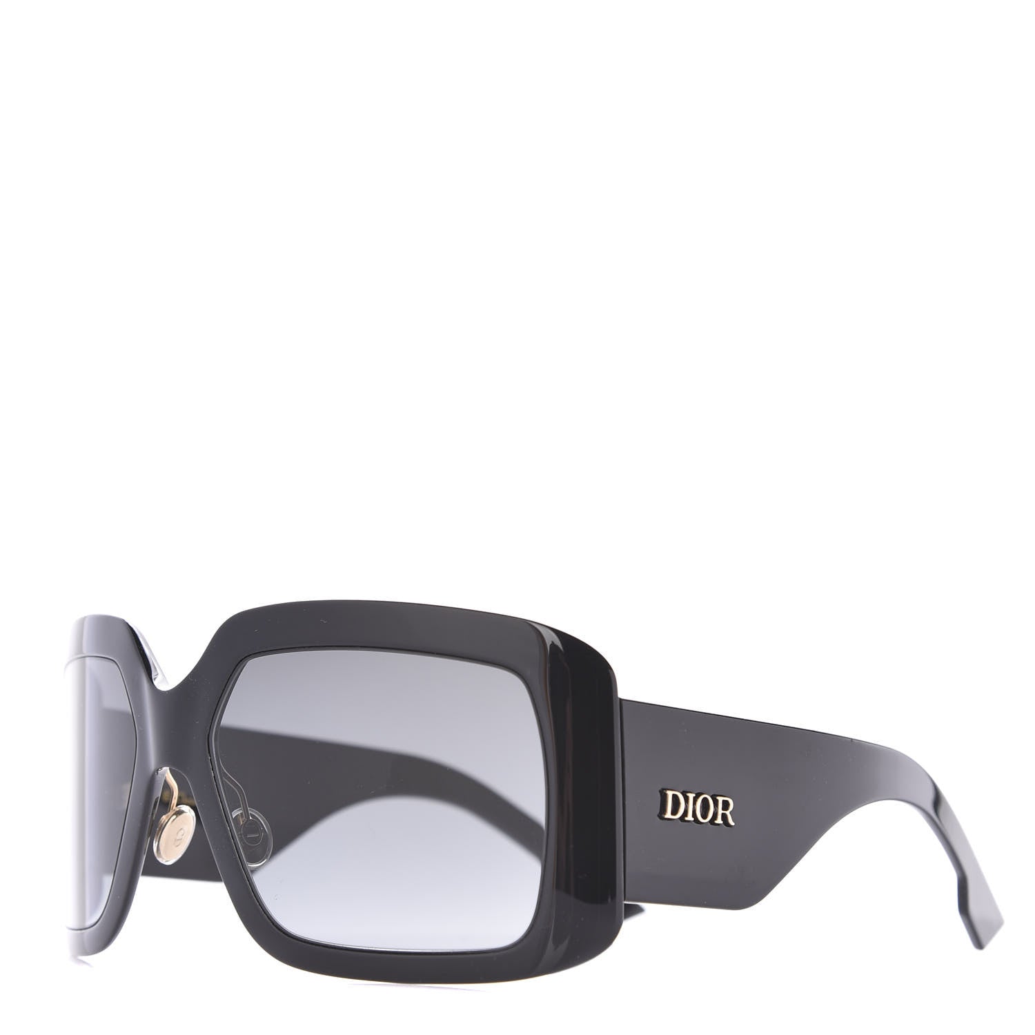 Christian Dior Acetate DiorSo Light 2 Shield Sunglasses Black 1 of 8