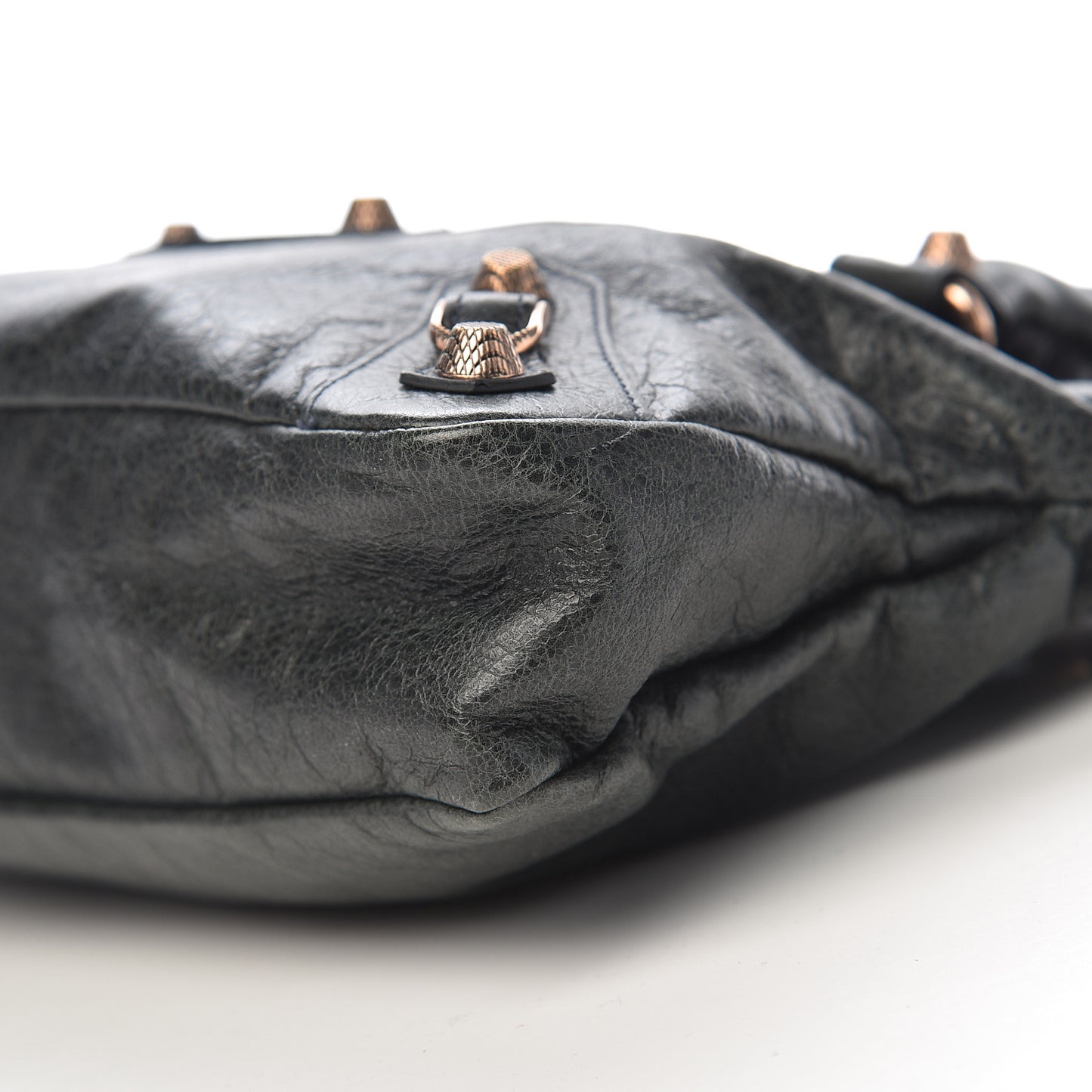 Agneau Giant 12 Rose Gold Hardware First Anthracite