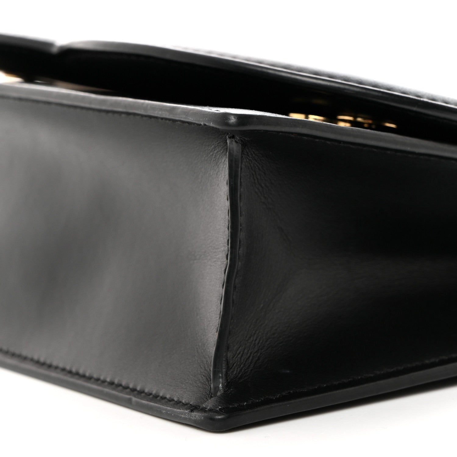 Dolce & Gabbana Calfskin DG Logo Flap Crossbody Bag Black 9 of 10