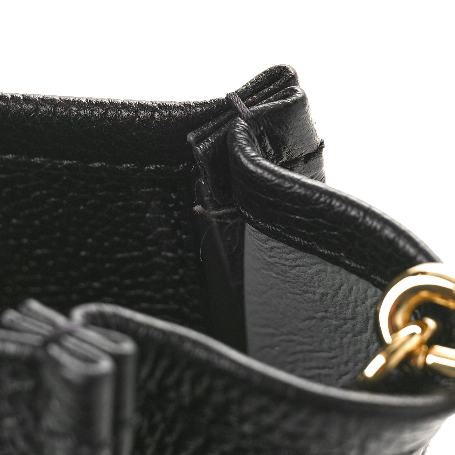 Marc Jacobs Grained Calfskin Small The Tote Bag Black 10 of 13