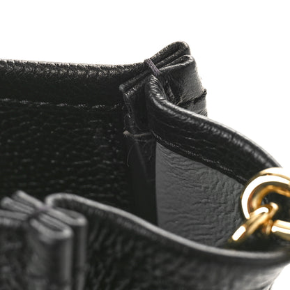 Marc Jacobs Grained Calfskin Small The Tote Bag Black 10 of 13