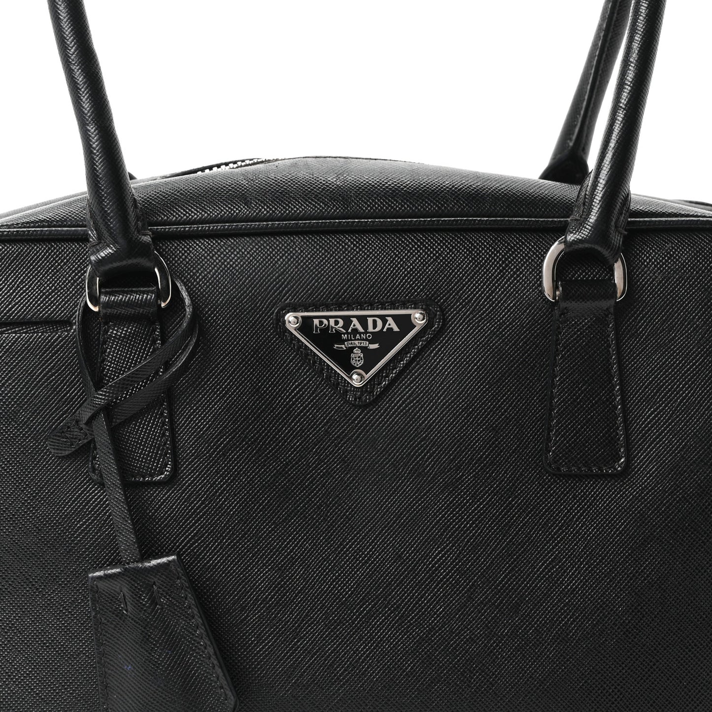 Saffiano Vitello Bauletto Black