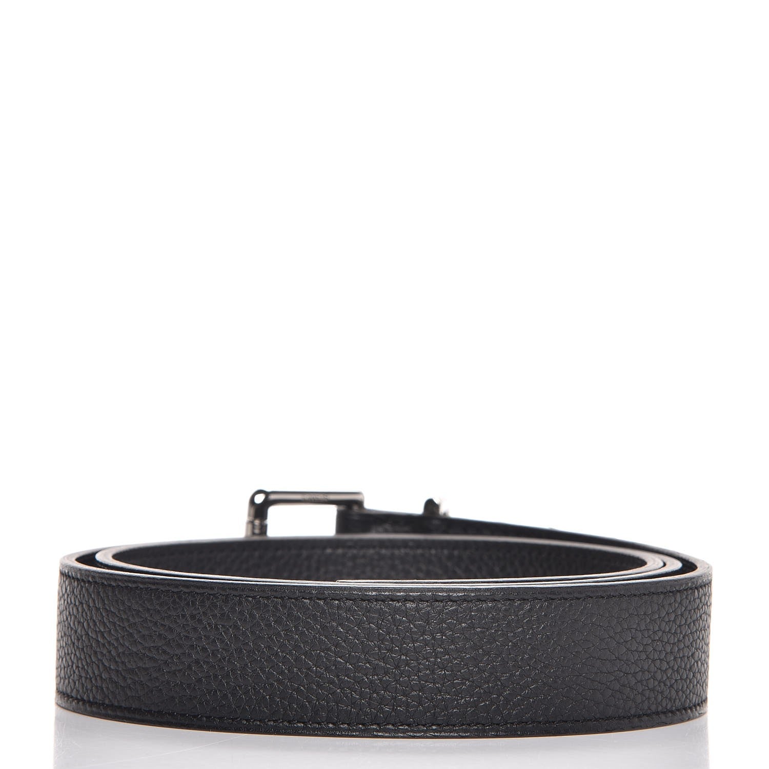 Hermes Togo Etriviere 32mm Belt 70 Black 3 of 9