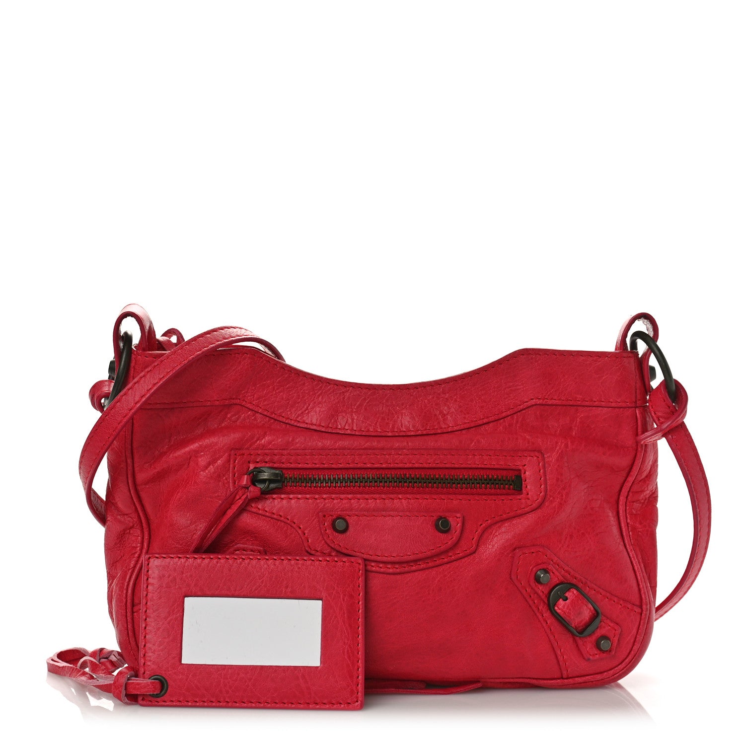 Balenciaga Agneau Classic Hardware Hip Rose Thulian 1 of 10