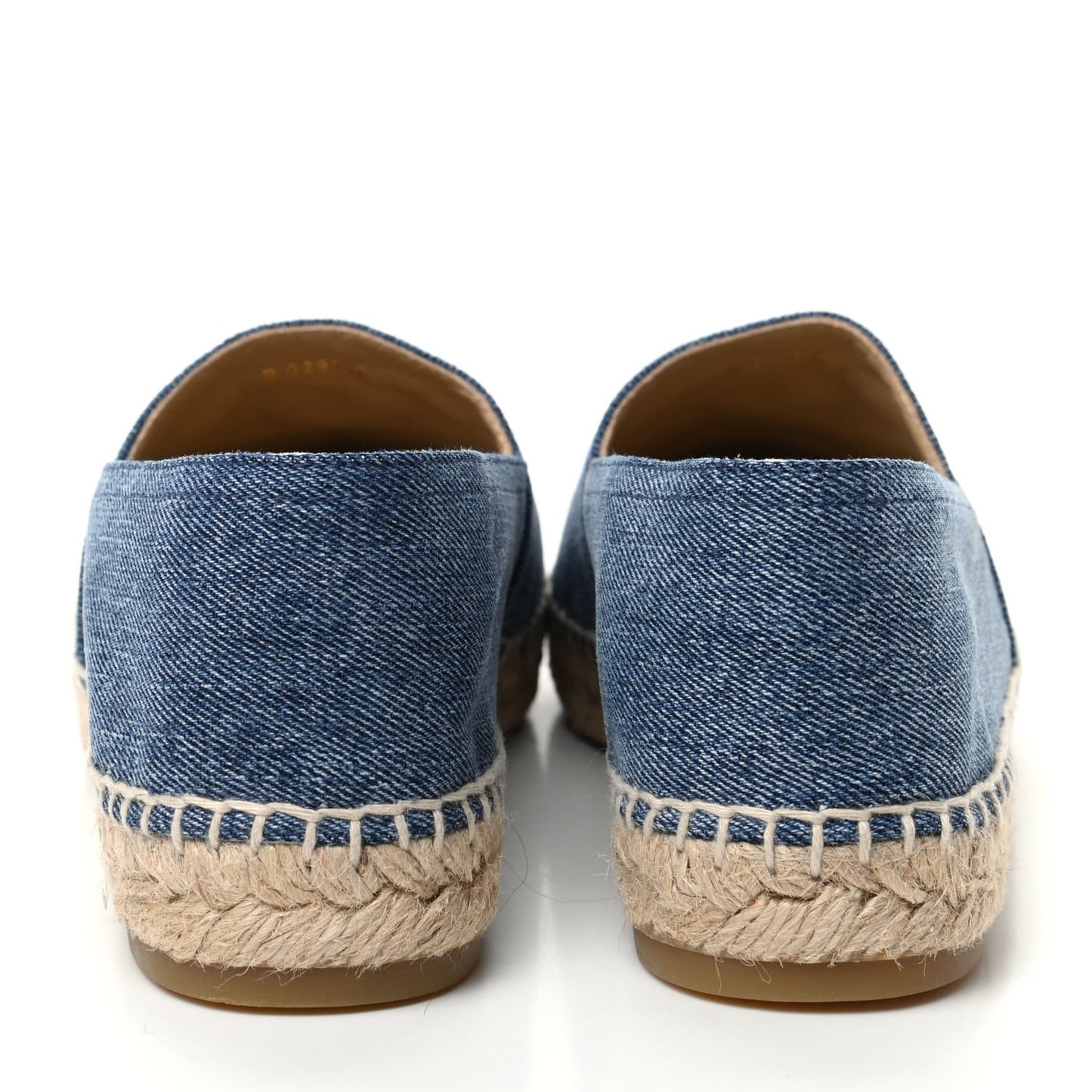 Denim CC Espadrilles 41 Blue Black