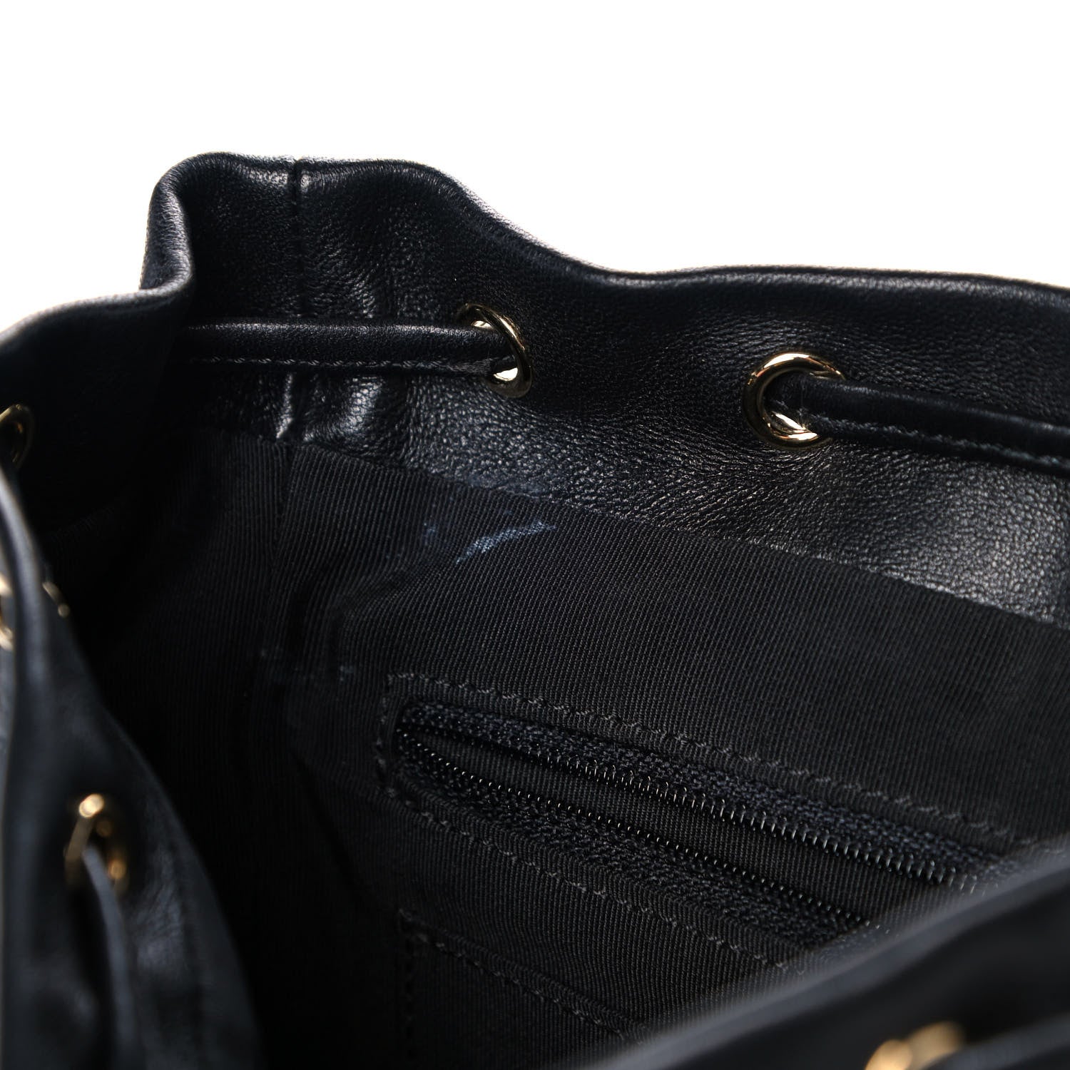 Chanel Calfskin Quilted Small Urban Spirit Backpack Black 13 of 14