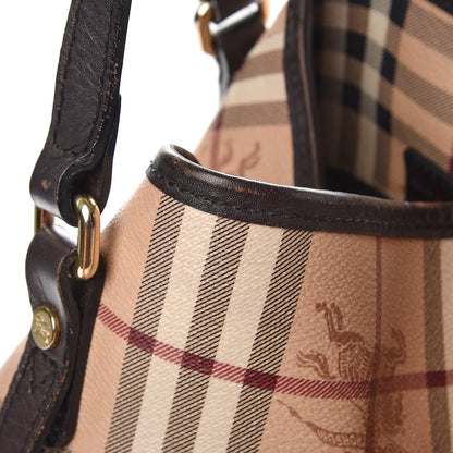 Burberry Haymarket Check Large Canterbury Tote Chocolate 20 of 22