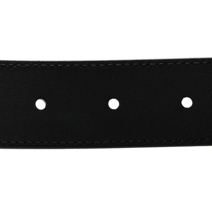 Gucci Calfskin Double G 30mm Belt 80 32 Black 4 of 8