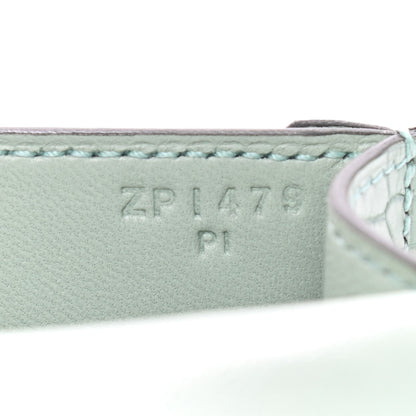 Hermes Matte Alligator Mini Verrou Chaine Bag Vert d’eau 7 of 9