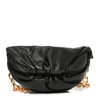 Bottega Veneta Nappa The Belt Chain Pouch Black 1 of 11