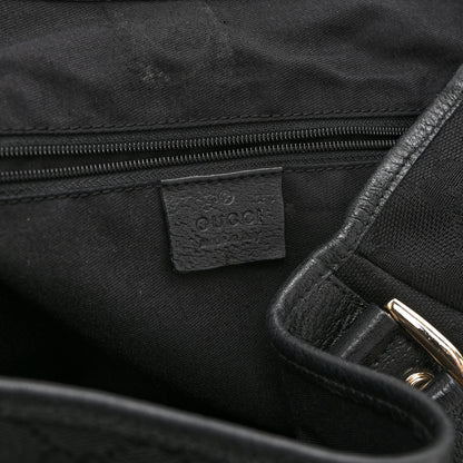 Gucci Monogram Medium Abbey Shoulder Bag Black 6 of 12