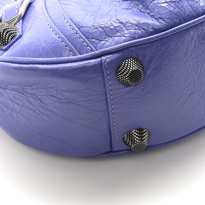 Balenciaga Agneau Arena Small Le Cagole Shoulder Bag  Mauve 8 of 9