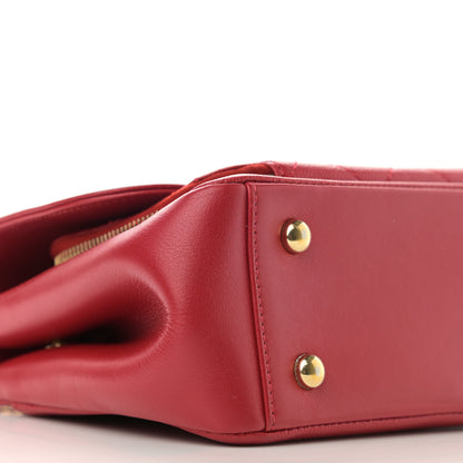 Chanel Caviar Quilted Small Business Affinity Flap Red 9 of 14