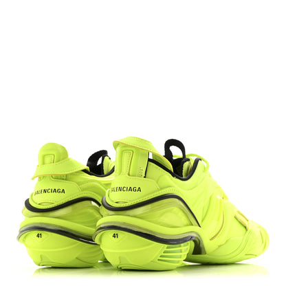 Balenciaga Rubber Mesh Womens Tyrex Sneakers Monocolor 41 Fluo Yellow 5 of 12