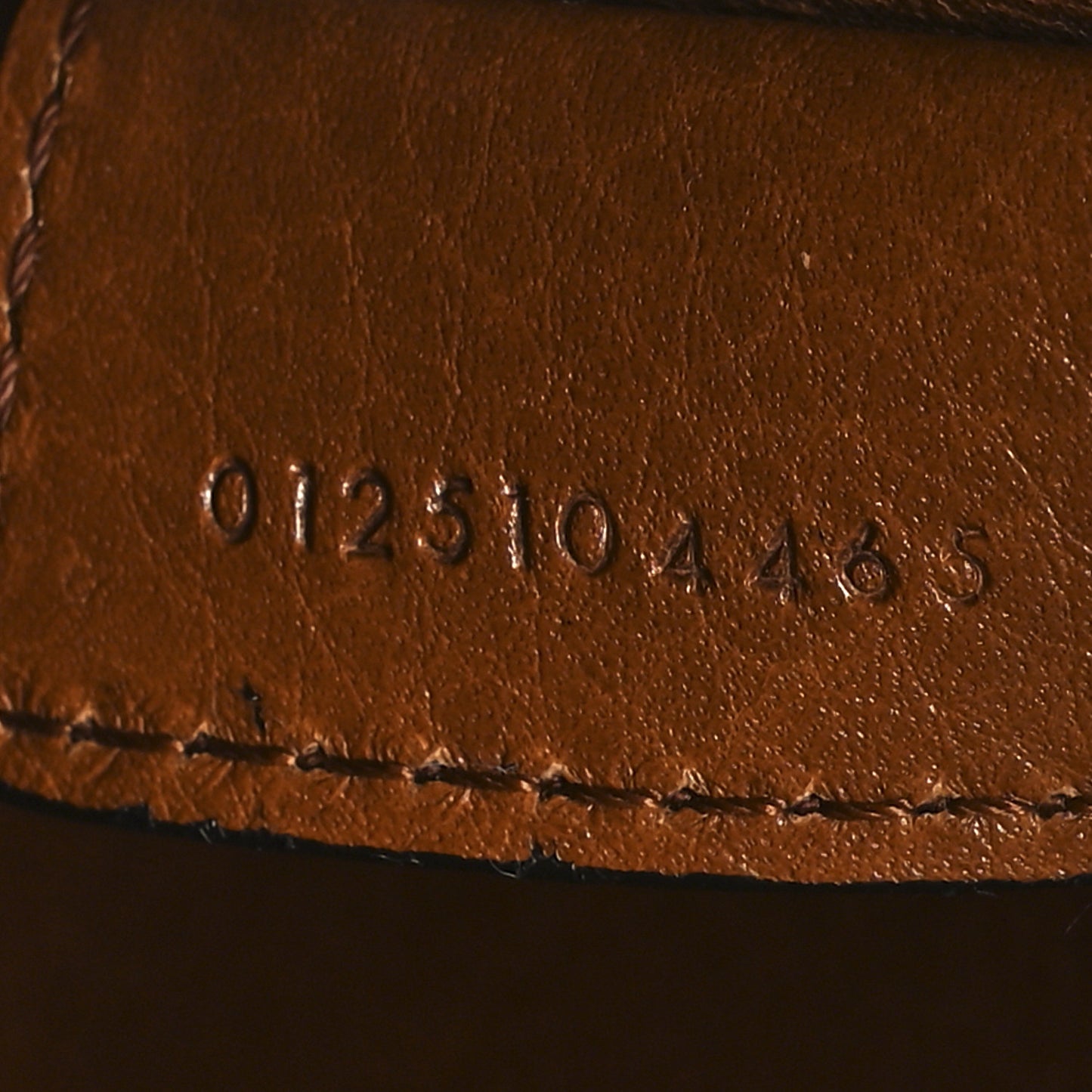 Grained Calfskin Small Spin Tote Clay Brown