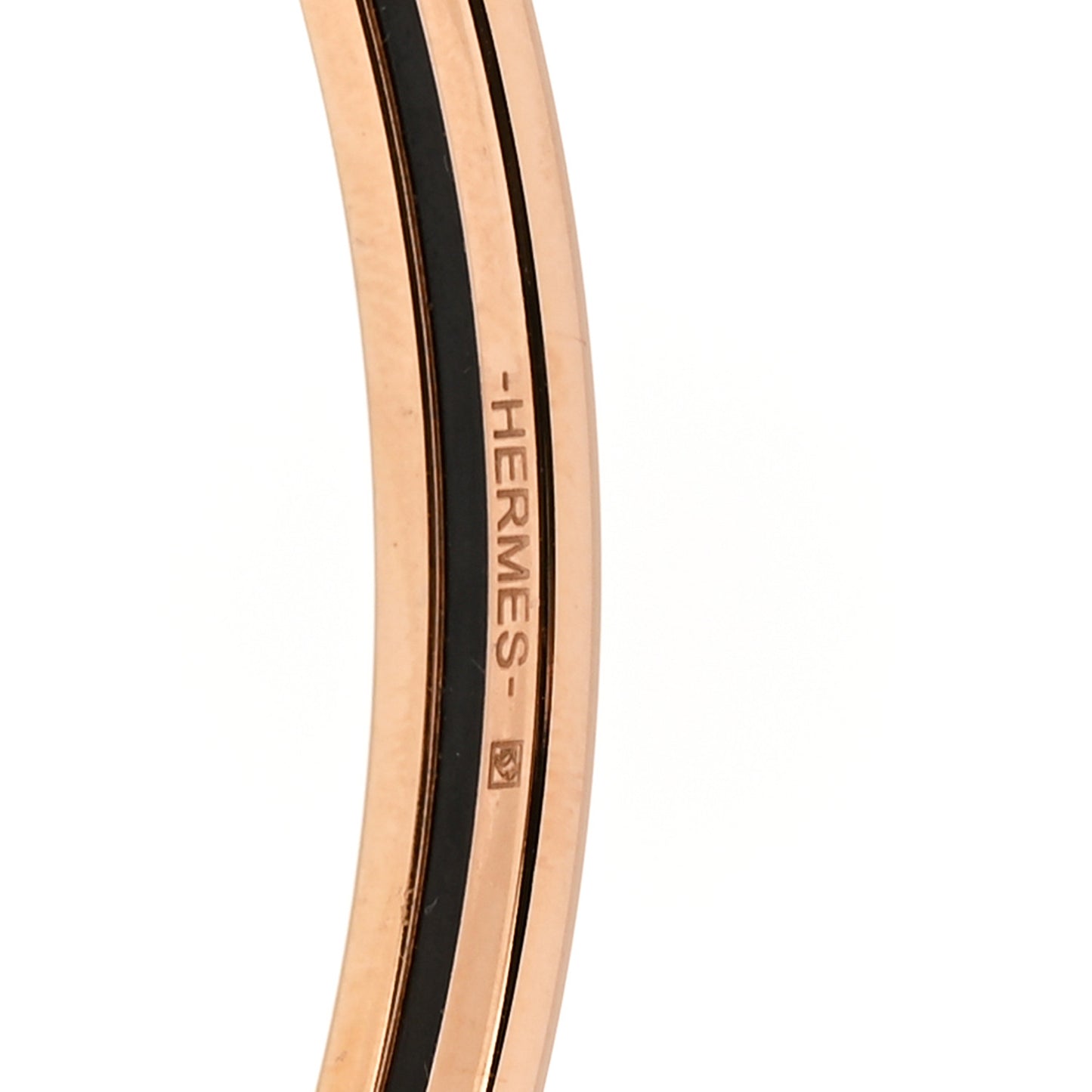Enamel Printed Extra Narrow Bracelet 70 Rose Delirium