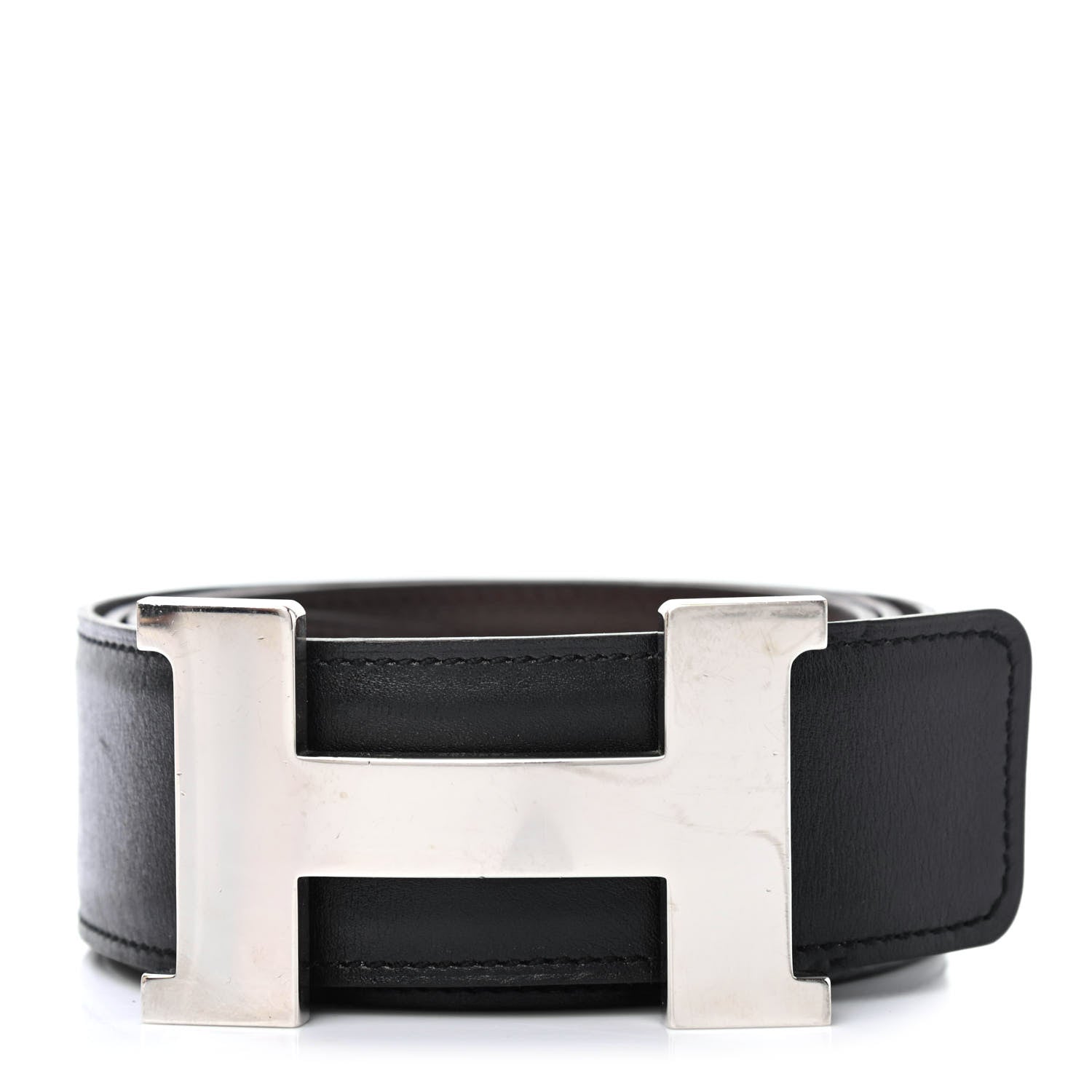 Hermes Box Chamonix 42mm Constance Belt 100 Black Chocolate 1 of 4