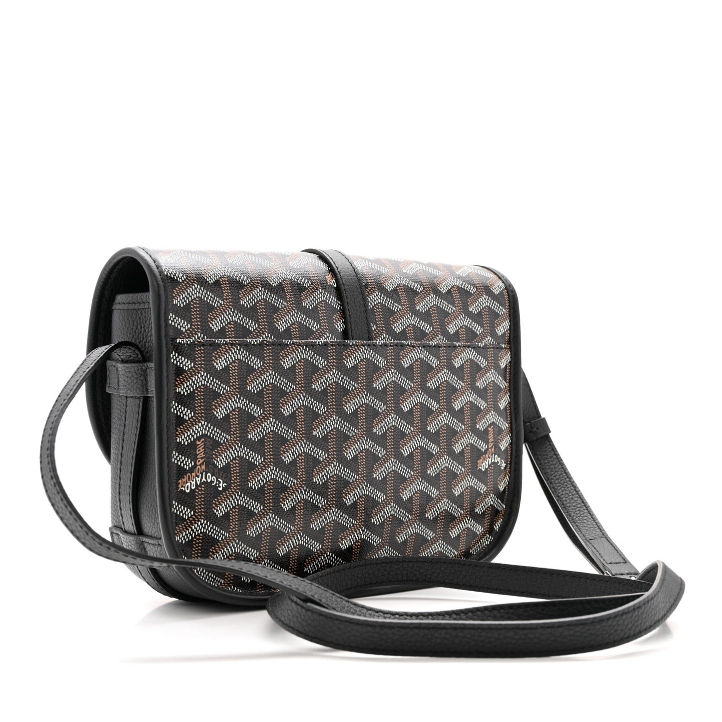 Goyardine Belvedere II PM Messenger Bag Black