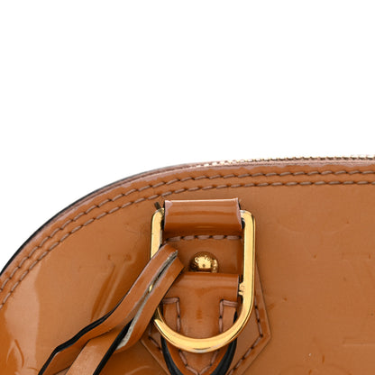 Louis Vuitton Vernis Alma BB Rose Velours 14 of 17