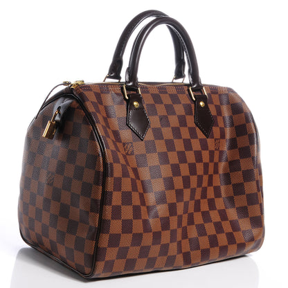 Louis Vuitton Damier Ebene Speedy 30 3 of 7