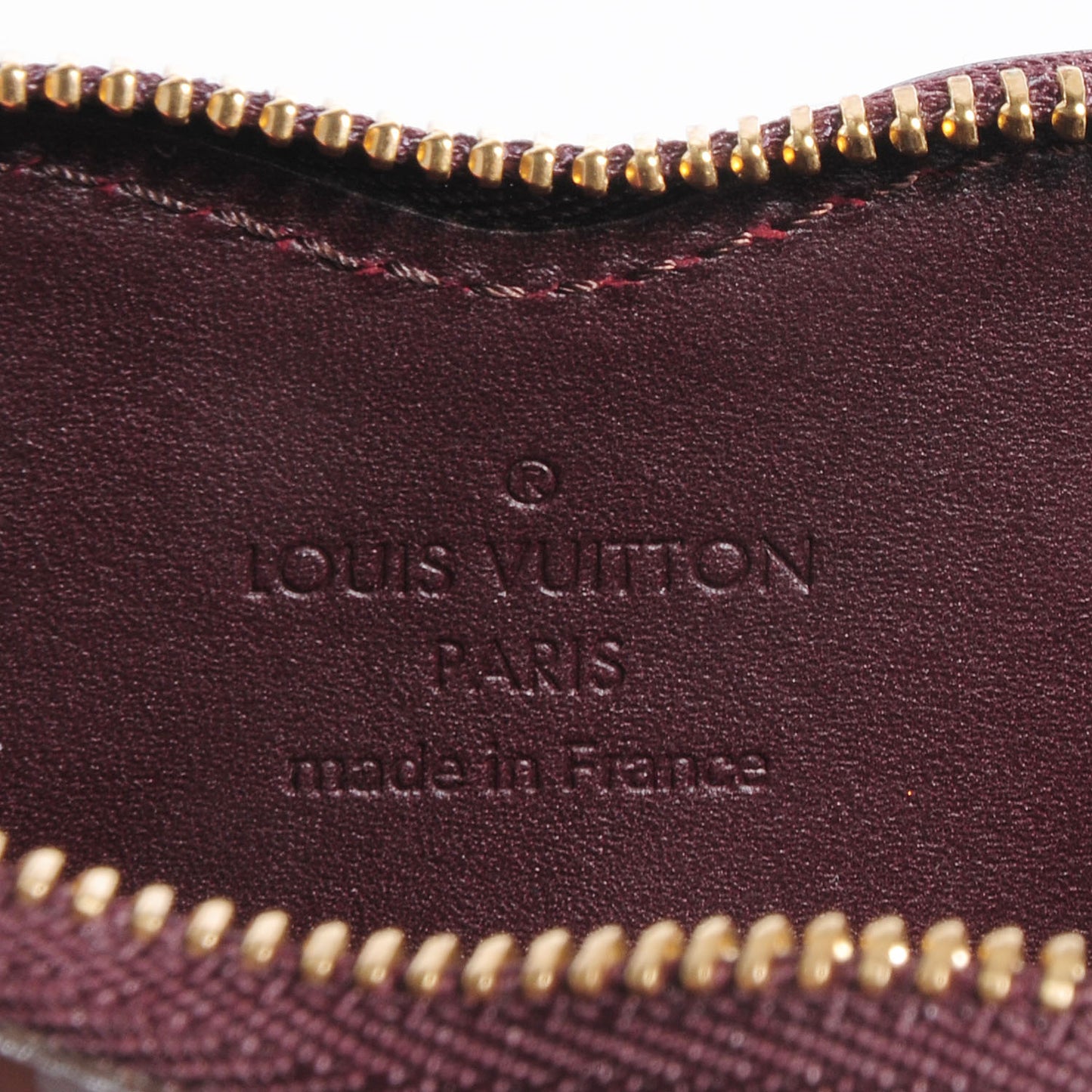 Vernis Coeur Heart Coin Purse Amarante